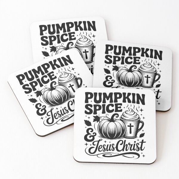 Item preview, Pumpkin Spice and Jesus Christ designed and sold by FloraliteCo.