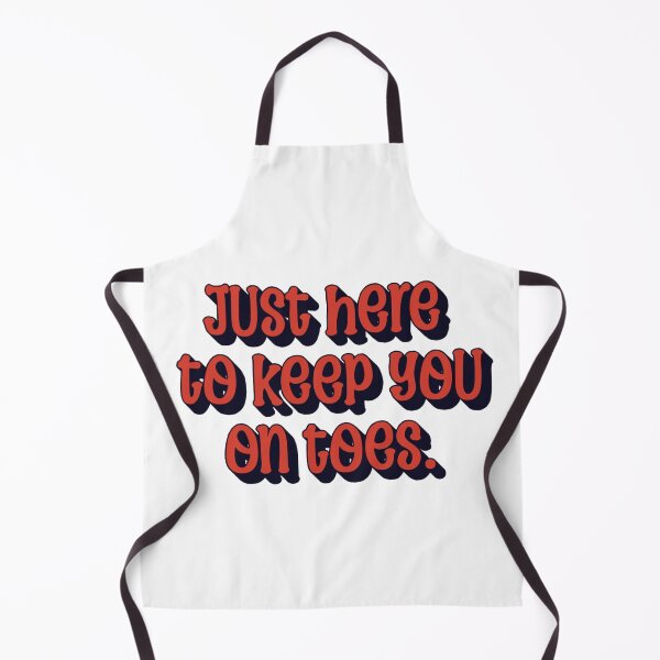 Item preview, Just Here to Keep You on Your Toes | Funny Podiatrist Quote Design designed and sold by The Sticker Cove.