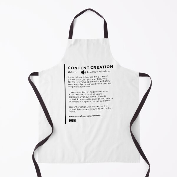 Item preview, Content Creation Definition Design In BLACK Print designed and sold by MouseDeSigns.