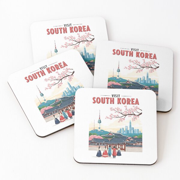 Item preview, South Korea (Country Collection) designed and sold by HeartbeatPrint.