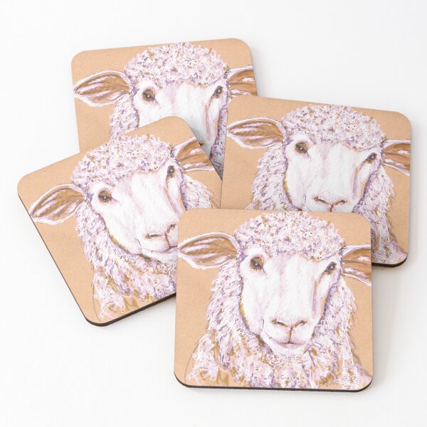 Item preview, Realistic Drawing of a Sheep—Ovis aries designed and sold by Sheila Singhal.