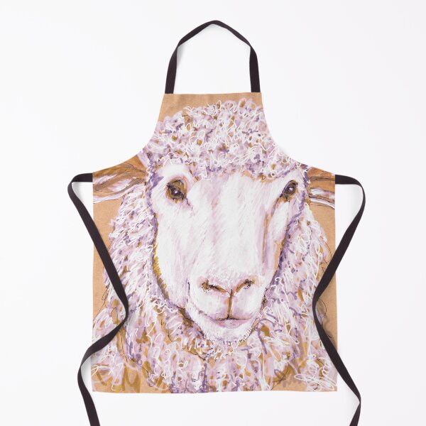 Item preview, Realistic Drawing of a Sheep—Ovis aries designed and sold by Sheila Singhal.