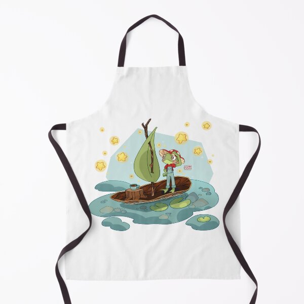 Item preview, Little froggy sailing in a pond designed and sold by namocchiart.