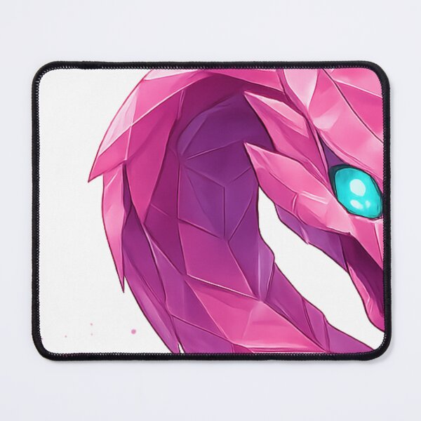Item preview, Crystal Rose Snake – Pink & Blue Elemental Serpent designed and sold by ElementalBeast1.