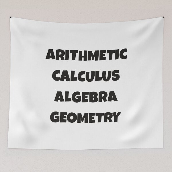Item preview, Math main branches designed and sold by Think4Prints.
