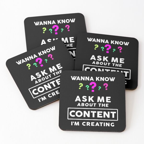 Item preview, Ask Me About The Content Im Creating designed and sold by MouseDeSigns.