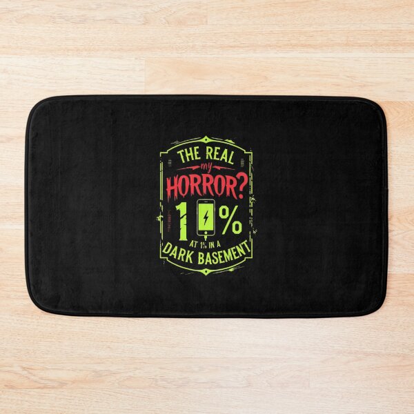 Item preview, The Real Horror? My Phone on 1% In A Dark Basement designed and sold by KnightsTreks.