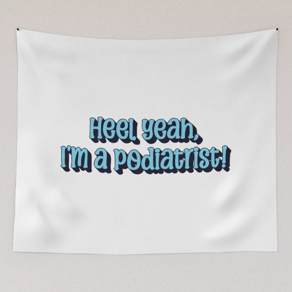 Item preview, Heel Yeah, I'm a Podiatrist! – Funny Foot Doctor Pun Design designed and sold by The Sticker Cove.