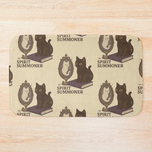 Item preview, Spirit Summoner Cat – Mystical Ghost Cat Art designed and sold by WitchPrint.