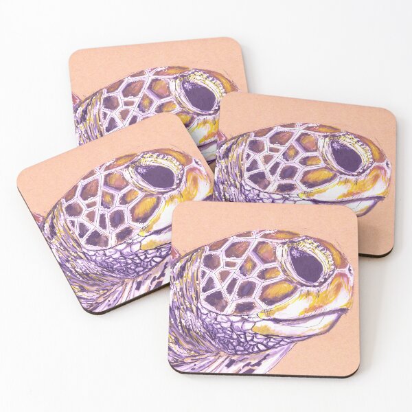 Item preview, Realistic Original Drawing of Green Sea Turtle—Chelonia mydas designed and sold by Sheila Singhal.