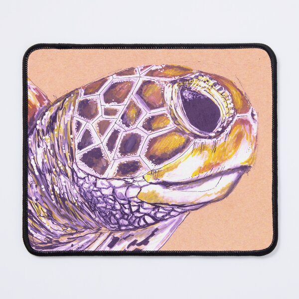 Item preview, Realistic Original Drawing of Green Sea Turtle—Chelonia mydas designed and sold by Sheila Singhal.
