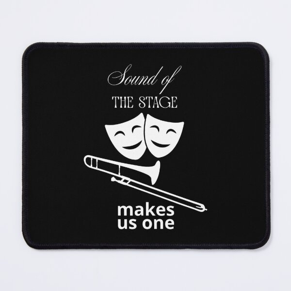 Item preview, Sound Of The Stage Makes Us One White Mask Harmony designed and sold by SplashTastic.