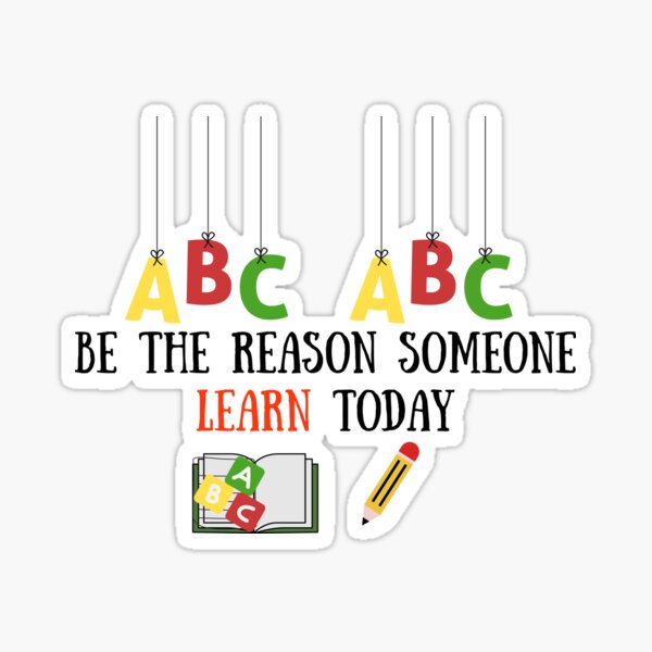 Item preview, Be the Reason Someone Learns Today Teacher Shirt designed and sold by Nara8.