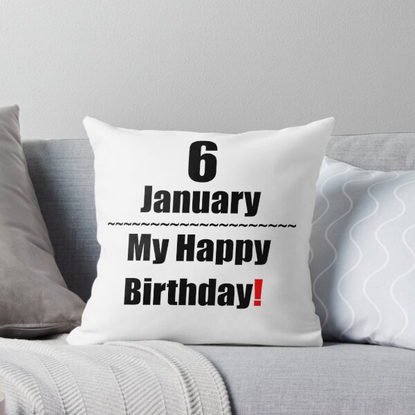 Item preview, 6 January Birthday designed and sold by ariksworld.