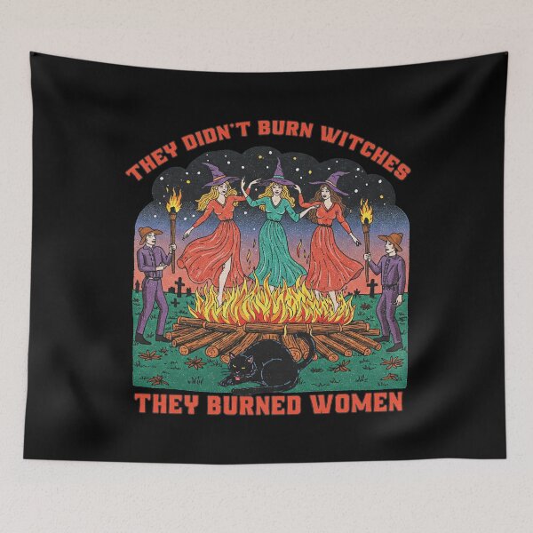 Item preview, They Didn't Burn Witches Feminist  | Feminist witch designed and sold by TeeARTHY.