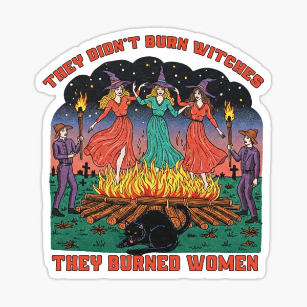 Item preview, They Didn't Burn Witches Feminist  | Feminist witch designed and sold by TeeARTHY.