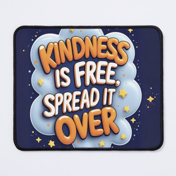 Item preview, Kindness is Free – Positive Quote Design designed and sold by ArtsAmaze.