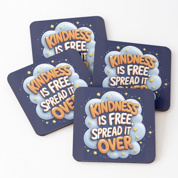 Item preview, Kindness is Free – Positive Quote Design designed and sold by ArtsAmaze.