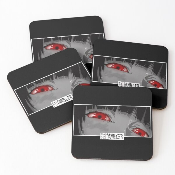Item preview, Gambler Anime Eyes Monochrome Japanese Cozy Manga designed and sold by Otakurypto.