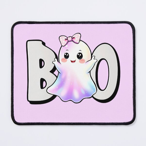 Item preview, Cute Pastel Boo Ghost Girly Halloween Design for Sweet & Spooky Vibes designed and sold by HobbiesPrints.