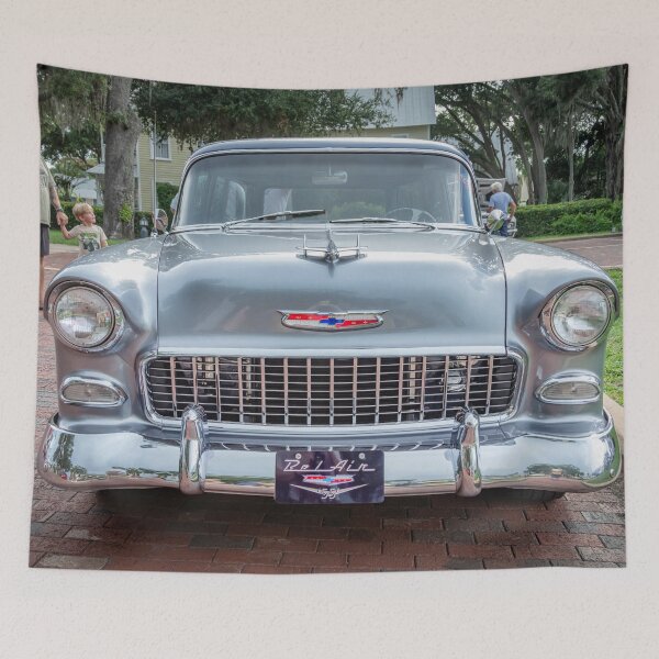 Item preview, 1955 Gray Chevrolet Bel Air Station Wagon X206 designed and sold by RichFrancoCars.