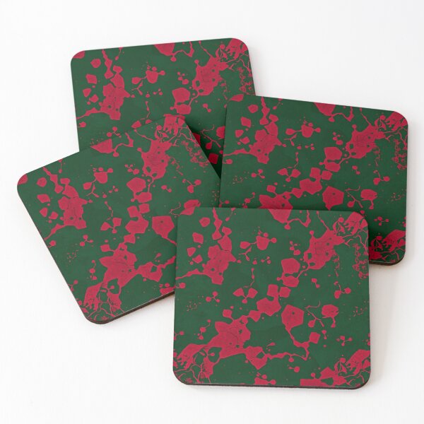 Item preview, Bloodstone Gemstone Surface Texture with Red Mineral Patterns designed and sold by SurfaceCraft Studio.