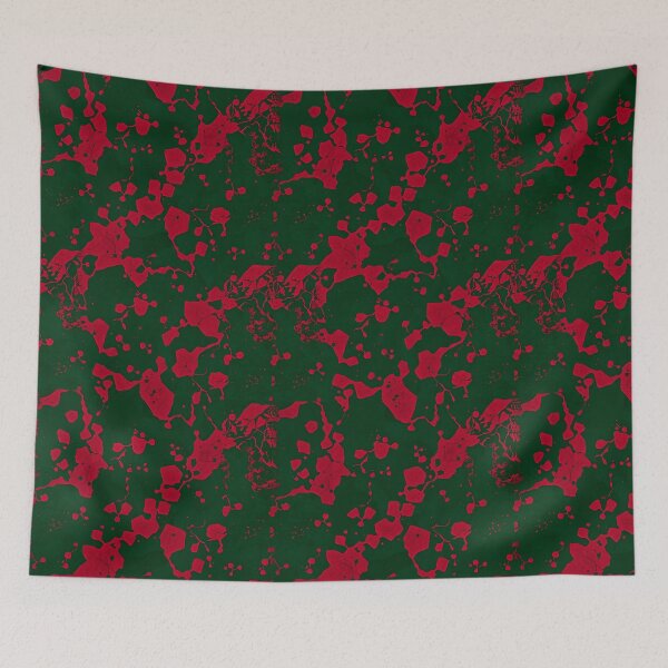 Item preview, Bloodstone Gemstone Surface Texture with Red Mineral Patterns designed and sold by SurfaceCraft Studio.