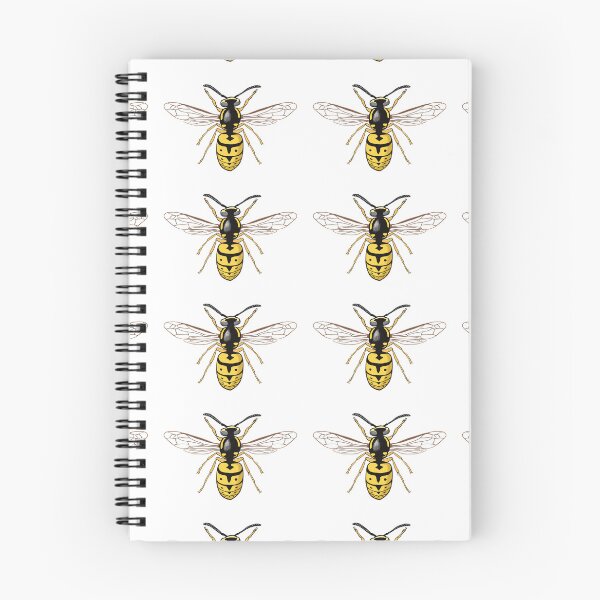 Item preview, Striking Yellow and Black Wasp – Bold Insect Art designed and sold by PaulaJKnight .
