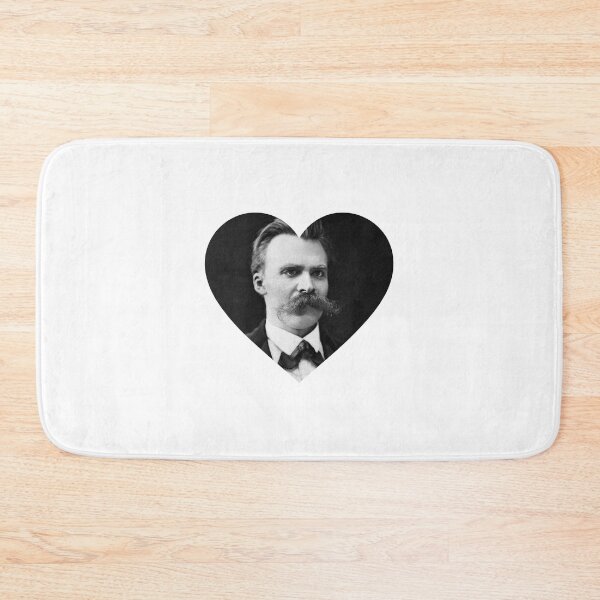 Item preview, Friedrich Nietzsche heart |  I love Friedrich Nietzsche designed and sold by stickerskool.