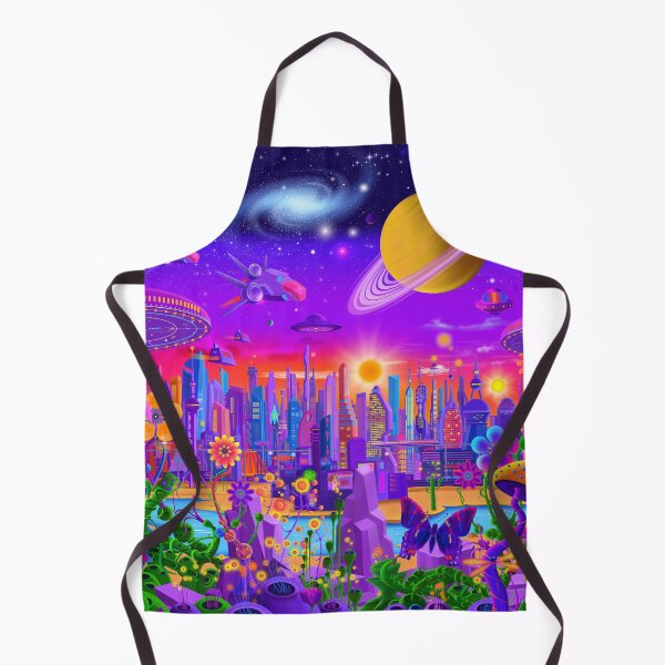 Item preview, Cosmic Neon City New Version designed and sold by GeraldNewtonArt.