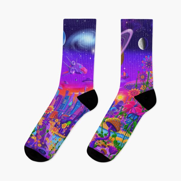 Item preview, Cosmic Neon City New Version designed and sold by GeraldNewtonArt.