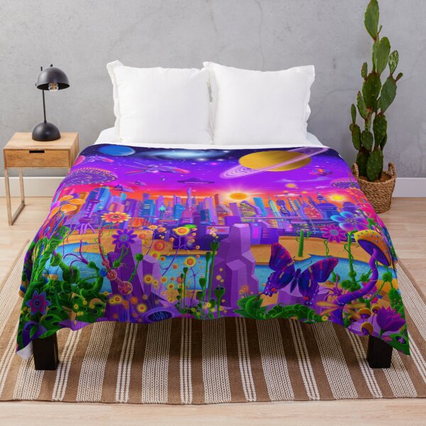 Item preview, Cosmic Neon City New Version designed and sold by GeraldNewtonArt.