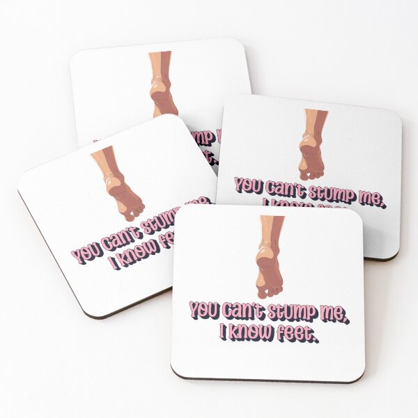 Item preview, You Can’t Stump Me, I Know Feet – Funny Podiatrist Pun Design designed and sold by The Sticker Cove.