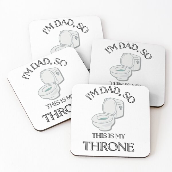 Item preview, I'M DAD, SO THIS IS MY THRONE designed and sold by ILLdex.