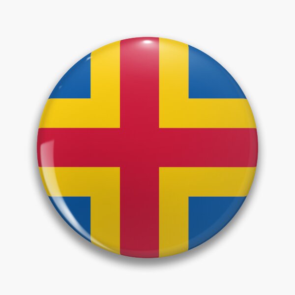 Item preview, National Flag Aland islands designed and sold by Danler.