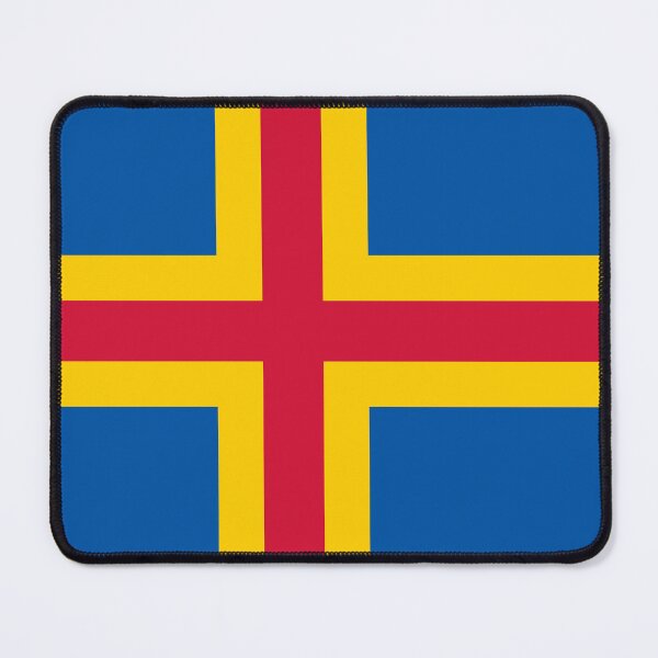 Item preview, National Flag Aland islands designed and sold by Danler.
