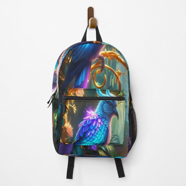 Item preview, Mystical Rainforest Birds Golden Vines Paradise designed and sold by Max Store.