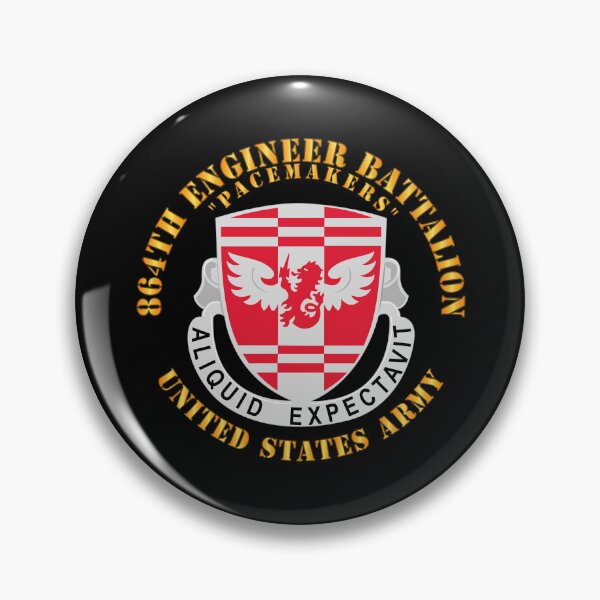 Artikelvorschau, Armee - 864. Eng Bn - US Army entworfen und verkauft von Military Insignia Products.