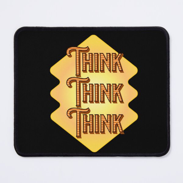 Item preview, Think Think Think AA Recovery Quote | Inspirational Sobriety Design designed and sold by Building60media.