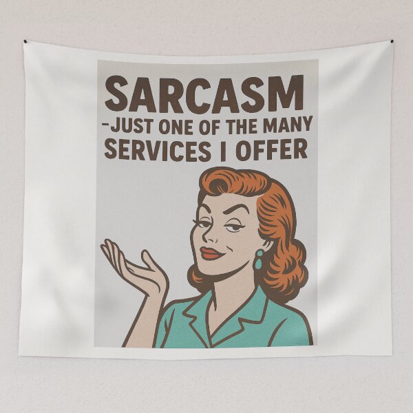 Item preview, Sarcasm — just one of the many services I offer - V2 designed and sold by WheelieGdArt.