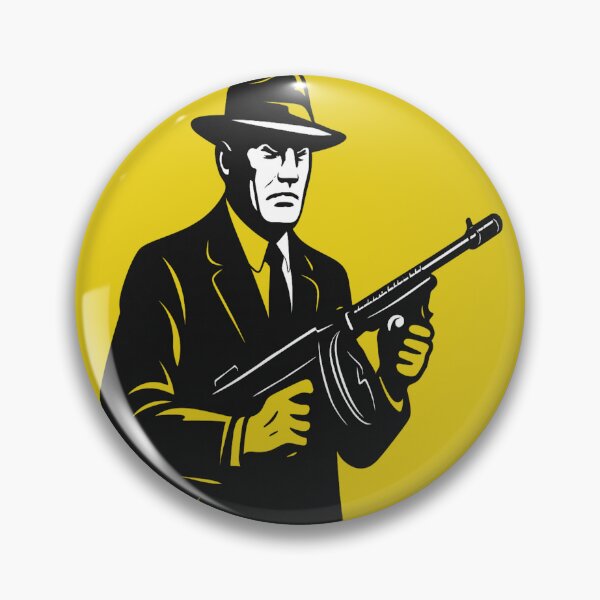 Artikelvorschau, Bewaffneter Gangster entworfen und verkauft von © Zenscape Studio 2025.