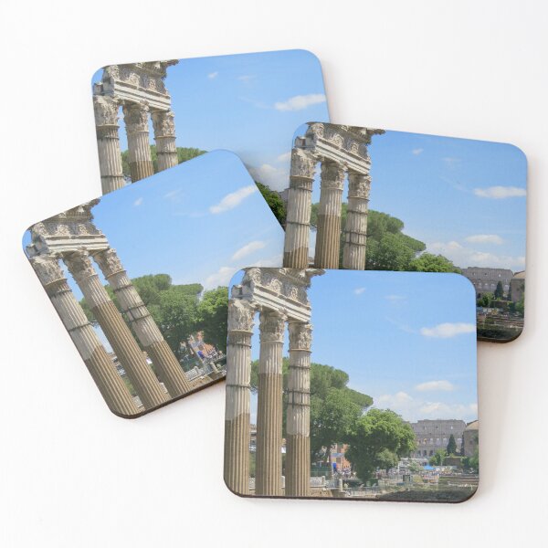 Item preview, Ancient Rome Photography – Roman Forum & Colosseum Historic Ruins designed and sold by DreamBoatPhotos.