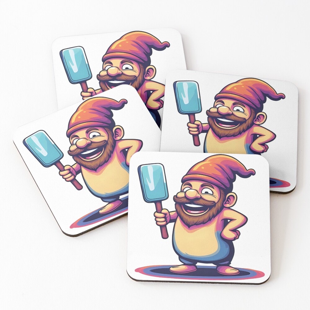 Item preview, Coasters (Set of 4) designed and sold by PlaybitParade.