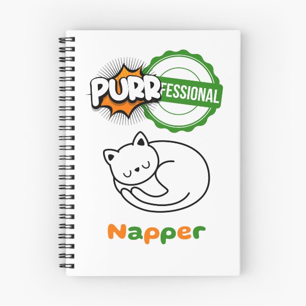 Item preview, purrfessional napper T-shirt designed and sold by kikistillkickin.
