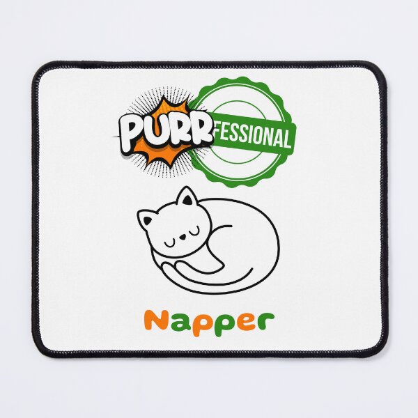 Item preview, purrfessional napper T-shirt designed and sold by kikistillkickin.