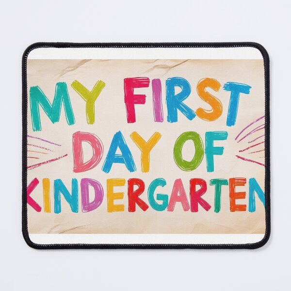 Item preview, My First Day of Kindergarten Shirt designed and sold by GradedandJaded.