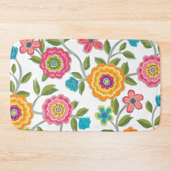 Item preview, Happy Floral Pattern designed and sold by Steve Haskamp.