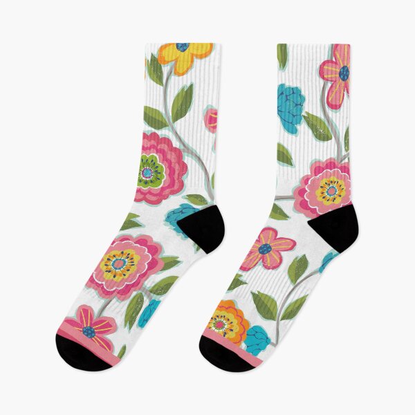 Item preview, Happy Floral Pattern designed and sold by Steve Haskamp.