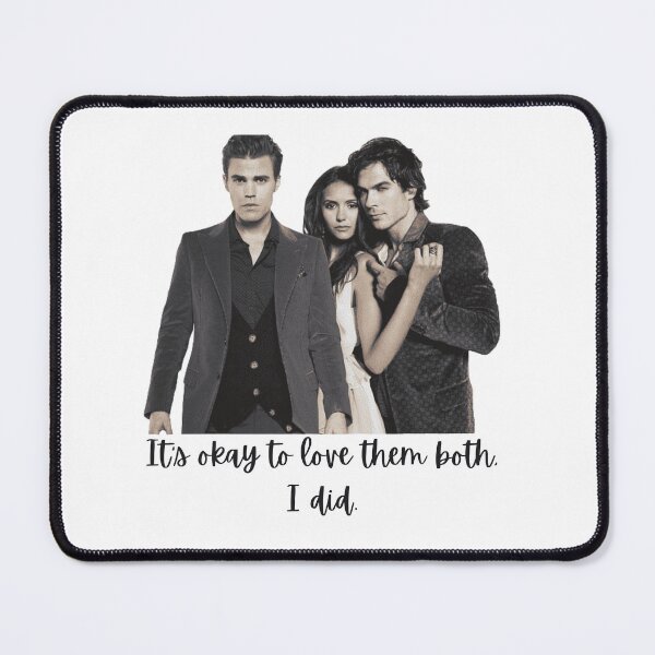 Item preview, It's okay to love them both, I did - Katherine Pierce, Salvatore brothers, The Vampire Diaries designed and sold by Dazzshund.