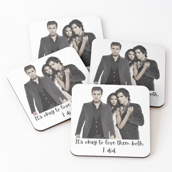 Item preview, It's okay to love them both, I did - Katherine Pierce, Salvatore brothers, The Vampire Diaries designed and sold by EVERLIHAUS.
